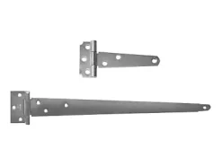 Penture anglaise acier zingué blanc 100 mm-Afbat