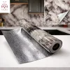 PET - PVC Film autocollant panneaux muraux 3D imitation marbre revetement en rouleau 60x300 cm decor aspect marbre (YP-245)-Ikhemalarka New