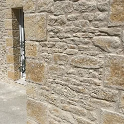 Ro'Ma Nature Pierre de parement extérieur Province ton doré (lot de 1,32 m²) -