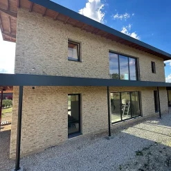 Pierre de parement extérieur Province ton rocaille (lot de 1,32 m²) --Ro'Ma Nature