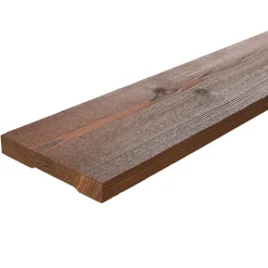 Planche épicéa finition chocolat brûlé 198 x 19,5, cm, ép.20 mm-