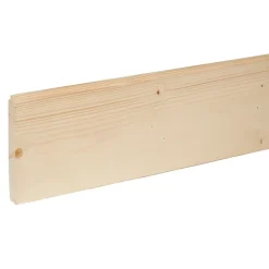 Plancher en épicéa L.2,05 m x l.14 cm x ep.20 mm- Outlet