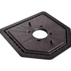 Jouplast Plaque a dalle cleman - Dimensions : 218 mm x 218 mm - Lot de 10