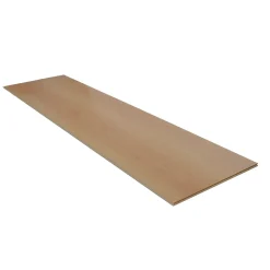 Forestea Plaque de raccord double rainures chêne gris 0 8 x 35 x 130 cm