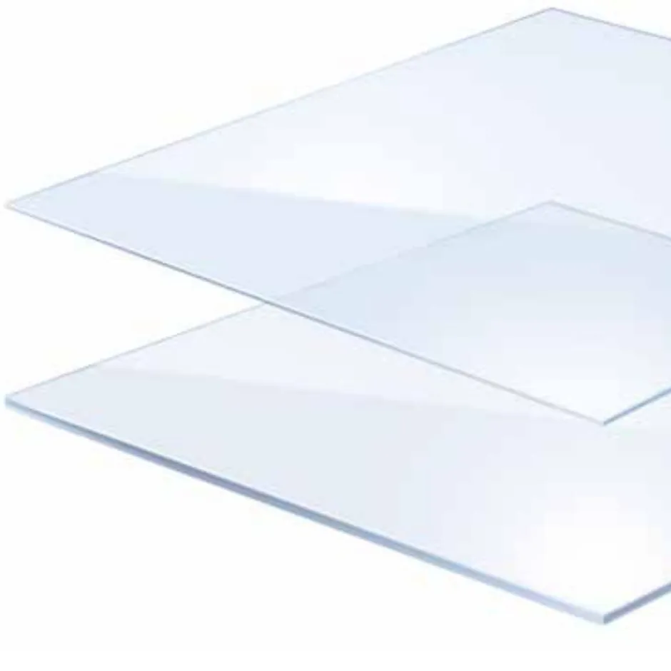 Sedpa France Plaque de verre synthétique Polyglass clair lisse translucide 200x100cm ép. 2 mm Sedpa