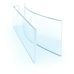 Plaque de verre synthétique Polyglass clair lisse translucide 100x100cm ép. 4 mm Sedpa-Sedpa France