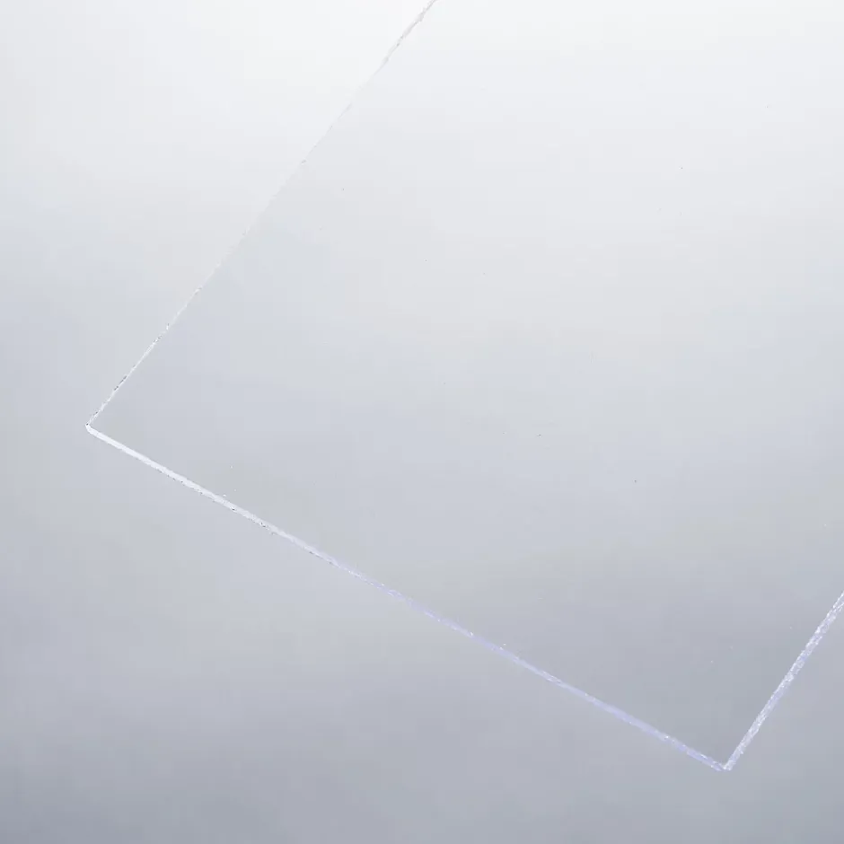 Plaque Styro claire lisse en polystyrène transparent 180x60cm Ep. 2,5mm-Sedpa France Hot