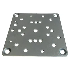 Zurfluh-Feller PLAQUE SUPPORT 100X100 ep 2.5 UNIVERSELLE