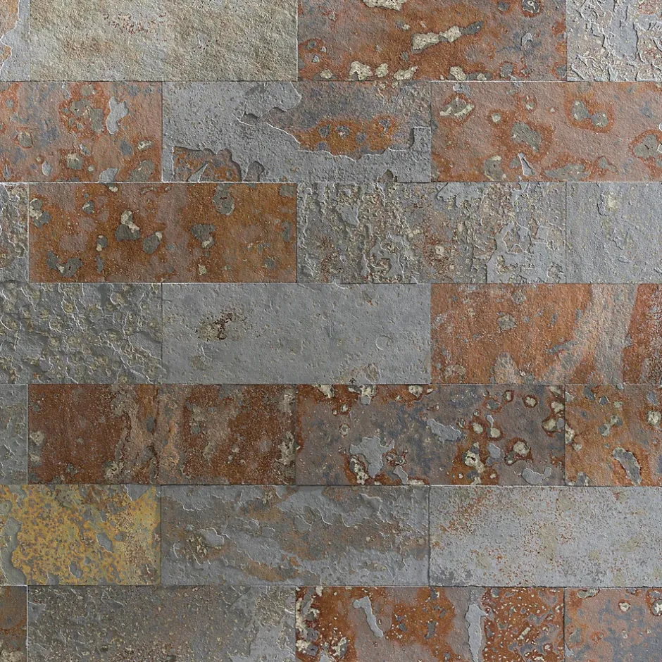 Plaquette de parement Baya ardoise multicolore-Lithos New