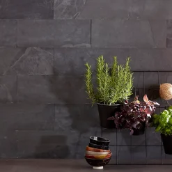 Lithos Plaquette de parement Baya ardoise graphite