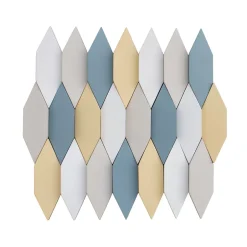 Plaquette de parement effet 3D - VEKTOR WHITE - - 0,27m² - intérieur-Modulo Best