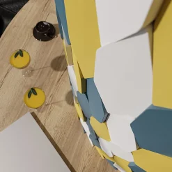 Plaquette de parement effet 3D - VEKTOR WHITE - - 0,27m² - intérieur-Modulo Best