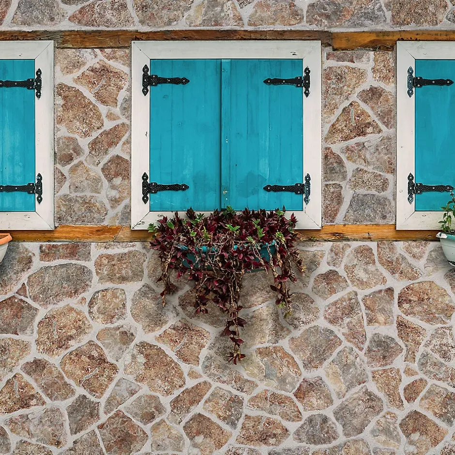 Plaquette de parement effet pierre - S. COTE MUR CEMENT MIX - - 1m² - intérieur/extérieur-Modulo New
