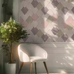 Modulo Plaquette de parement effet 3D - NAVARO WHITE - - 0,53m² - intérieur