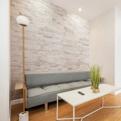 Wwd Plaquette de parement en bois effet 3D CITO - Bois récupéré - 72 x 10cm - 42 panneaux - 3m²