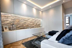 Wwd Plaquette de parement en bois effet 3D SELECTIO - Bois récupéré - 72 x 10cm - 14 panneaux - 1m²