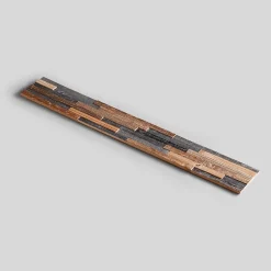 Plaquette de parement en bois effet 3D SELECTIO - Bois récupéré - 72 x 10cm - 42 panneaux - 3m²-Wwd Clearance