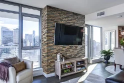 Plaquette de parement en bois effet 3D SELECTIO - Bois récupéré - 72 x 10cm - 42 panneaux - 3m²-Wwd Clearance