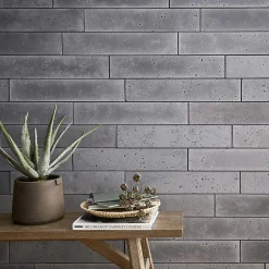 Plaquette de parement Fara béton gris-Lithos Clearance