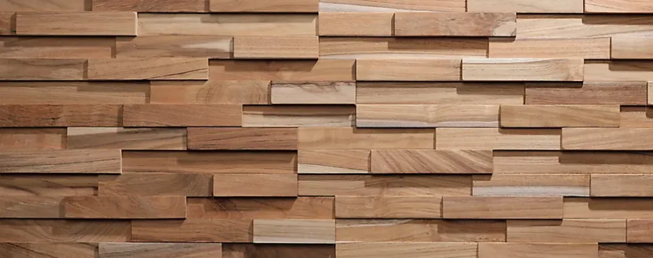 Plaquette de parement Firenze bois 17.8cm x 54.5cm- Discount