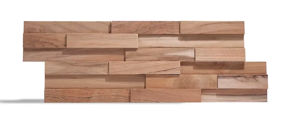 Plaquette de parement Firenze bois 17.8cm x 54.5cm- Discount