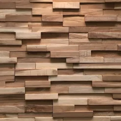 Plaquette de parement Firenze bois 17.8cm x 54.5cm- Discount