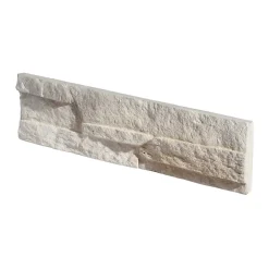 Plaquette de parement intérieur/extérieur béton aspect pierre naturelle L.38,5 x l.10 cm x ép.24 mm, Bosra-Colours New