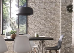 Plaquette de parement intérieur/extérieur béton aspect pierre naturelle L.38,5 x l.10 cm x ép.24 mm, Bosra-Colours New