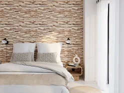 Plaquette de parement intérieur Benvento bois coloris naturel (vendu à la pièce)