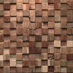 Plaquette de parement intérieur Ultrawood Square bois coloris naturel (vendu à la pièce)- Online