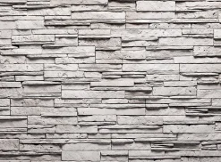 Plaquette de parement Int/Ext Kenya béton blanc 0,4m²