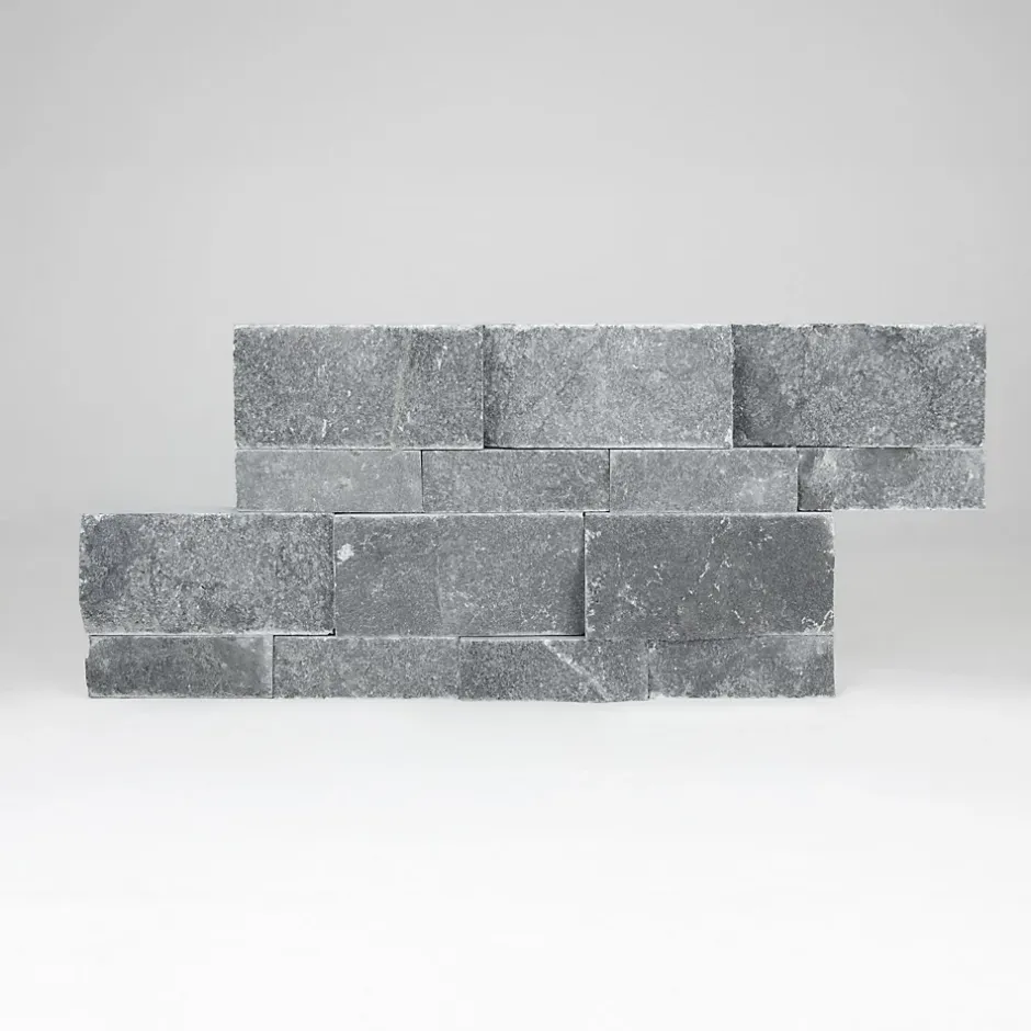 PLAQUETTE DE PAREMENT MARBRE NOIR 15X30X1,7-Casa Linéa