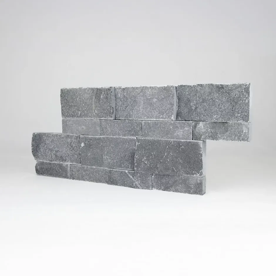 PLAQUETTE DE PAREMENT MARBRE NOIR 15X30X1,7-Casa Linéa