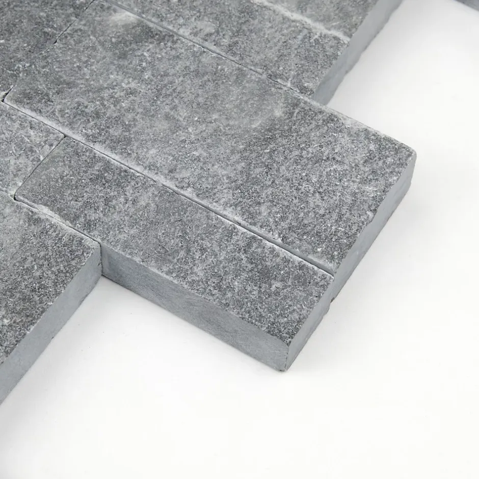 PLAQUETTE DE PAREMENT MARBRE NOIR 15X30X1,7-Casa Linéa