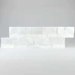 Casa Linéa PLAQUETTE DE PAREMENT MARBRE BLANC CASA LINEA 15X45X1,7