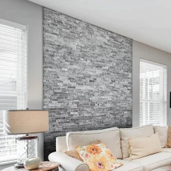 Modulo Plaquette de parement pierre naturelle - NATIMUR MINERAL GREY - - 0,468m² - intérieur/extérieur