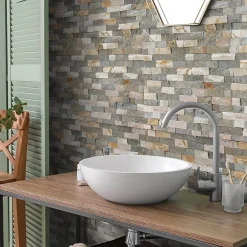 Modulo Plaquette de parement pierre naturelle - NATIMUR EDNA - - 0,47m² - intérieur/extérieur