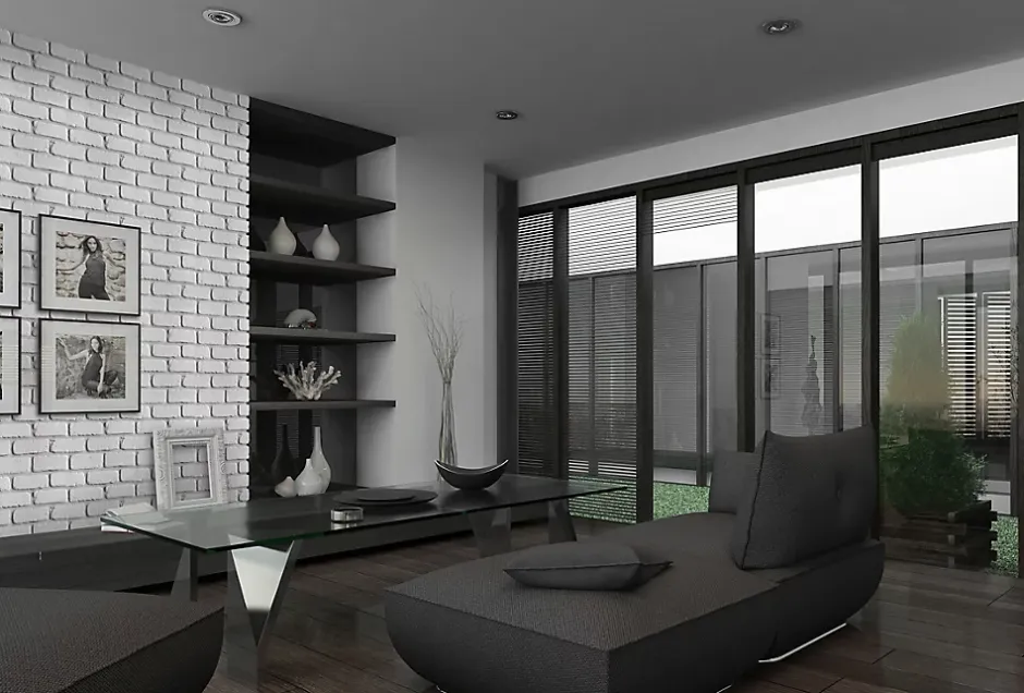 Stegu Plaquette de parement plâtre Loft (vendue au carton)