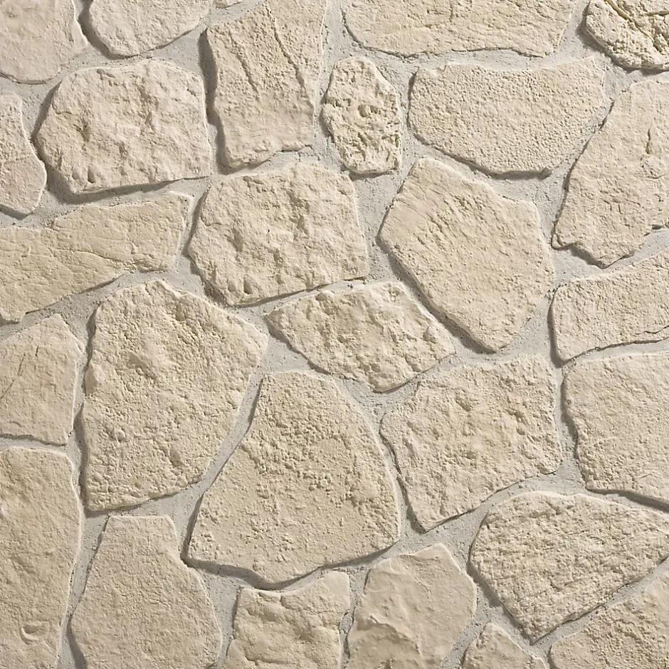 Stegu Plaquette de parement plâtre Rodos (vendue au carton)