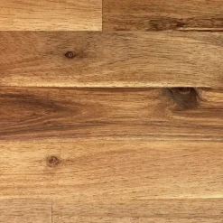 Wood&Sens Plateau de Table Acacia bord naturel pré-huilé Teck, L.180 cm x l.80 cm, Ep.26 mm