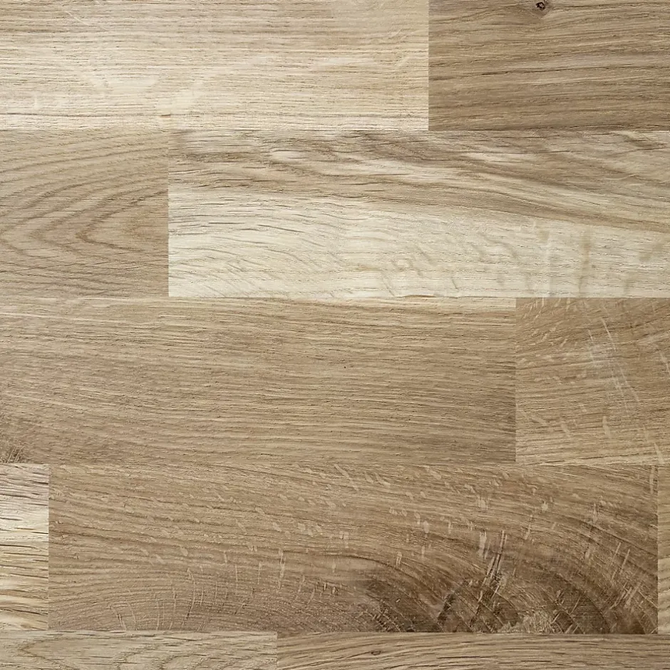 Wood&Sens Plateau de Table Chêne Massif Abouté, L.160 cm x l.80 cm, Ep. 22 mm