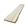 Wood&Sens Plateau de table Sapin massif bords naturels flacheux L.250 X l.40-60 cm, Ep.40 mm