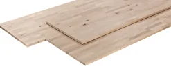 Plateau en bouleau massif 80 x 200 cm, ép.27 mm