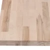 Plateau en bouleau massif 80 x 160 cm, ép.27 mm