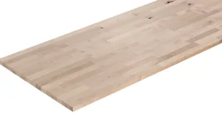 Plateau en bouleau massif 80 x 160 cm, ép.27 mm