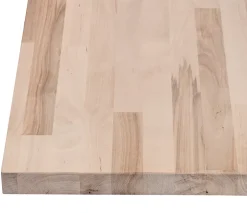 Plateau en bouleau massif 80 x 120 cm, ép.27 mm- Clearance