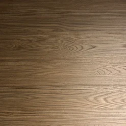 Plateau rond 120cm decor chene marron --Restootab Sale