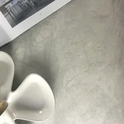 Restootab Plateau rond 120cm decor marbre pokhara -