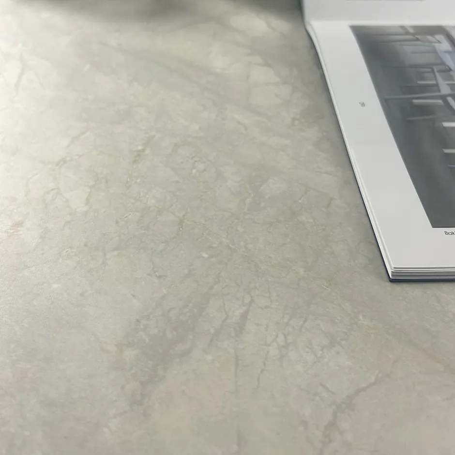 Restootab Plateau rond 120cm decor marbre pokhara -