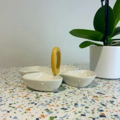 Plateau rond 90cm decor terrazzo spectra --Restootab Sale